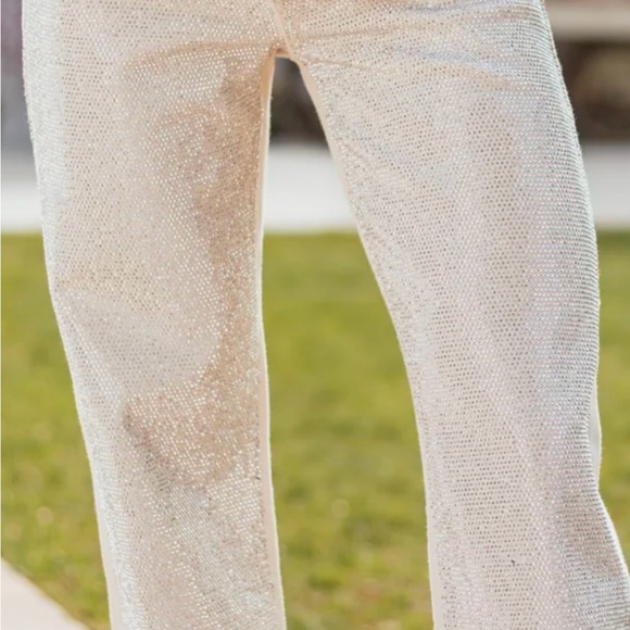 Blue B Rhinestone Embellished Jeans - Brand New. Size Small - Picture 2 of 5